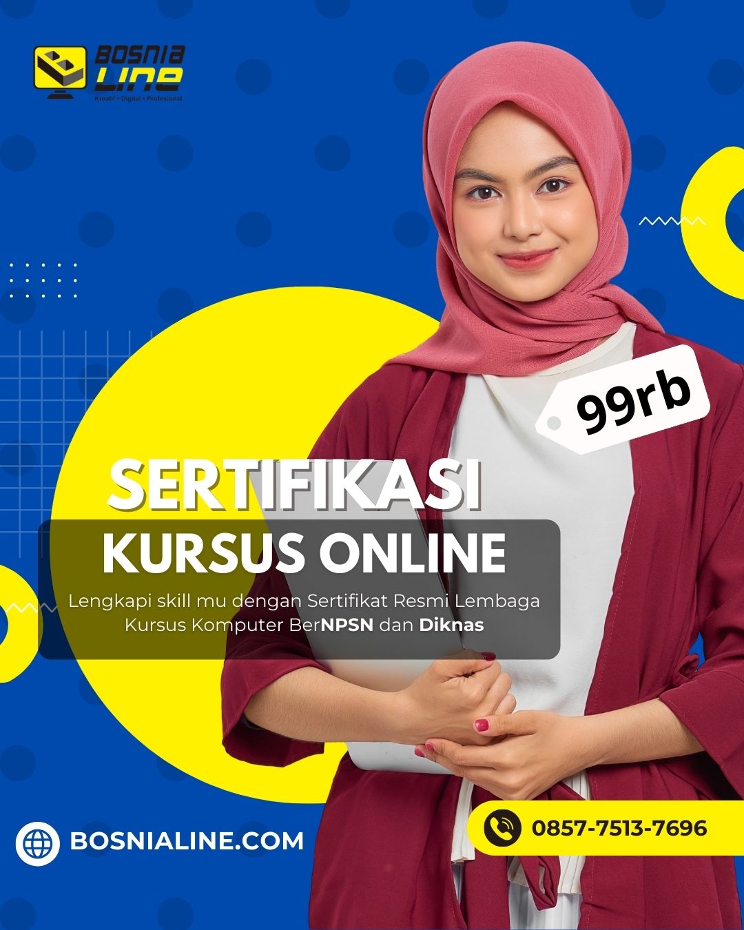 Ujian Kompetensi Bersertifikat Bosnialine